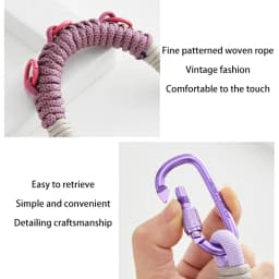 Bag Woven Hanging Rope For Heliad15 Mountaineering Bag Extension Backpack Strap Durable Fashion Bag Modification Bag Accessories