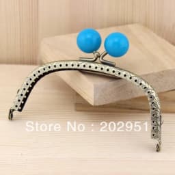 10pcs 12CM Candy Ball Antique Bronze Metal Purse Frame Kiss Clasp For Diy Bag Lock Making Accessory