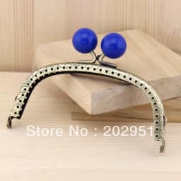 10pcs 12CM Candy Ball Antique Bronze Metal Purse Frame Kiss Clasp For Diy Bag Lock Making Accessory