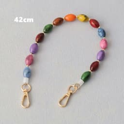 New Fashion Woman Bag Accessory Detachable Vintage Candy Beaded Chain Acrylic Bag Rope Strap Women Handbag Shoulder Handle Chain