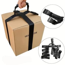 Heavy Object Lifting Belt Carry Rope Furniture Moving Belt Luggage Packing Straps Moving Straps Easier Conveying Boxes Luggage