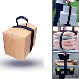 Heavy Object Lifting Belt Carry Rope Furniture Moving Belt Luggage Packing Straps Moving Straps Easier Conveying Boxes Luggage