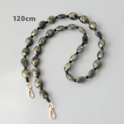 New Fashion Woman Bag Accessory Detachable Vintage Grey Bead Chain Acrylic Bag Rope Strap Women Handbag Shoulder Handle Chains