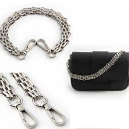 30/40/60/100/120cm Metal Bag Replacement Chains Detachable Shoulder Straps For Crossbody Handbag Accessories