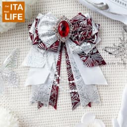Italife Big Chain Bows Women Ita Bag Accessories for Anime ACG Display Girl Clear Pocket Backpack Itabag Decoration Luxury H351