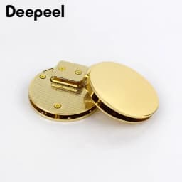 1/2pcs  Women Bag Metal Buckle Handbag Twist Turn Lock Snap Bags Clasp Closure Invisible Locks DIY Craft Hardware Accessories