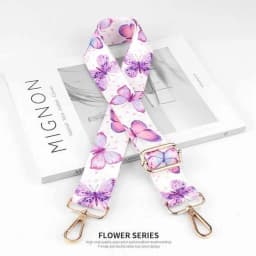 Bag Parts Accessories Strap Bags Fabric Chain Wide Backpack Black Handle Crossbody Canvas Replacement Shoulder Bag Strap
