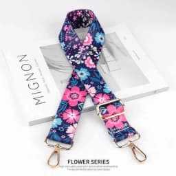 Bag Parts Accessories Strap Bags Fabric Chain Wide Backpack Black Handle Crossbody Canvas Replacement Shoulder Bag Strap