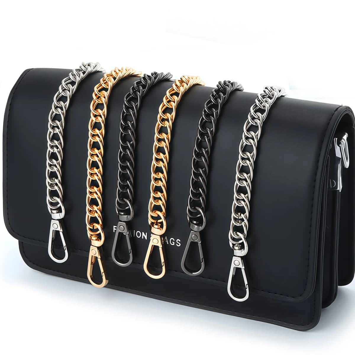 Purse Chain Replacement Metal Handbag Strap for Women's Shoulder Crossbody Bags Handbags Wallets DIY Making