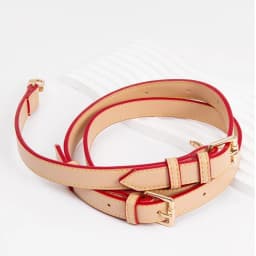 1.2cm Wide PU Leather Bag Straps for LV Speedy 20 25 30 Adjustable Shoulder Straps Punch-free Crossbody Long Bag Belt Bag