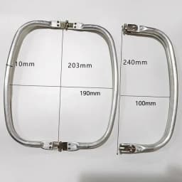 Deepeel 15-30cm Metal Internal Kiss Clasp Purse Frame Cloud Bag Rectangle Pipe Clamps Buckle DIY Handmade Bags Handles Accessory