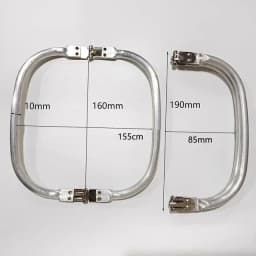 Deepeel 15-30cm Metal Internal Kiss Clasp Purse Frame Cloud Bag Rectangle Pipe Clamps Buckle DIY Handmade Bags Handles Accessory