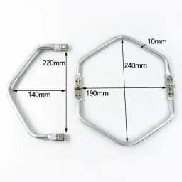 Deepeel 15-30cm Metal Internal Kiss Clasp Purse Frame Cloud Bag Rectangle Pipe Clamps Buckle DIY Handmade Bags Handles Accessory