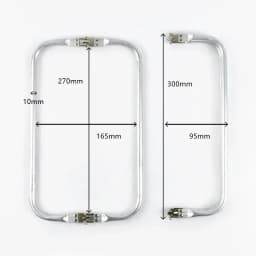 Deepeel 15-30cm Metal Internal Kiss Clasp Purse Frame Cloud Bag Rectangle Pipe Clamps Buckle DIY Handmade Bags Handles Accessory