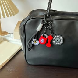 3DMini Dumbbell Fitness Kettle Keychain for Women Fashion Bag Pendant Fitness Enthusiast Bag Car Key Charm Decoration Gift