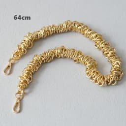 New Fashion Woman Bag Accessory Detachable Vintage Gold Alloy Chain Acrylic Bag Rope Strap Women Handbag Shoulder Handle Chains