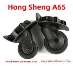 Original HongSheng A65 Universal Wheels for Travel Suitcase Luggage Accessories Hardware Parts Suitable for Most Suitcases