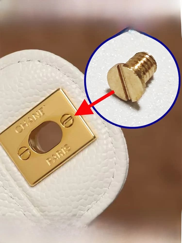  CF Small Gold Ball Leboy 19 Bag Screw Repair Parts Handle 255 Accessories Other Types for Spring 2025 Handbags