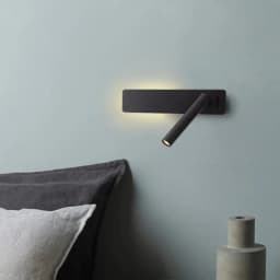 LED Wall Reading Lamp for Bedroom Hotel Minimalist Night Book Lamp Rotation Bedside Wall Sconce Home Lighting Fixture
