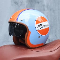 ORZ - Retro Motorcycle Helmet, Men's and Women's Motorcycle Safety Helmet, Cruising Electric Car, Four Seasons 3/4 Half Helmet