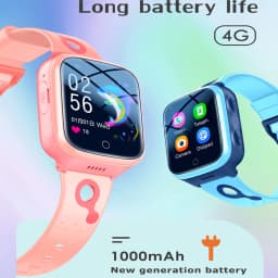 Smart Watch 4G Sim Card Kids GPS WiFi Video Call Tracker Location SOS Call Back Monitor Phone Watch Smartwatch Children Gifts