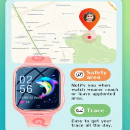 Smart Watch 4G Sim Card Kids GPS WiFi Video Call Tracker Location SOS Call Back Monitor Phone Watch Smartwatch Children Gifts