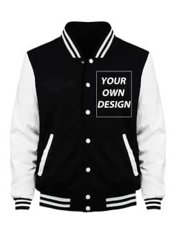 S-5XL Man Baseball Jackets Personalized Custom Logo Graphics Street Loose Jackets Fashion Casual Sportswear Office Team Workwear