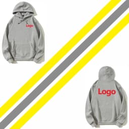Fashion Print High-Quality Hoodie Custom Logo Personal Group Brand Embroidery Men and Women Thick 100 % Cotton Pullovers Fleece