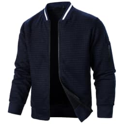 2024-Hot-Selling-Men's-Four-Seasons-Waffle-Full-Zipper-Top-Men's-Slim-Fit-Versatile-Sweatshirt-Men's-Casual-Cardigan-Sweatshirt