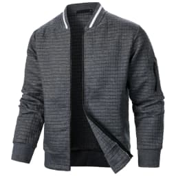 2024-Hot-Selling-Men's-Four-Seasons-Waffle-Full-Zipper-Top-Men's-Slim-Fit-Versatile-Sweatshirt-Men's-Casual-Cardigan-Sweatshirt