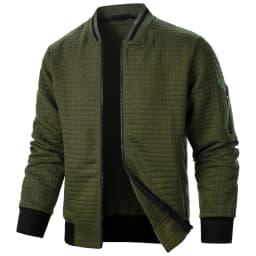 2024-Hot-Selling-Men's-Four-Seasons-Waffle-Full-Zipper-Top-Men's-Slim-Fit-Versatile-Sweatshirt-Men's-Casual-Cardigan-Sweatshirt