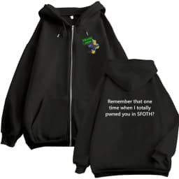 Funny Blame John Meme Zipper Hoodie Shedletsky Forsaken Fashion Autumn/Winter Sweatshirt Men Women Casual Oversized Coats Hoody