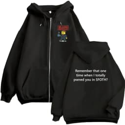 Funny Blame John Meme Zipper Hoodie Shedletsky Forsaken Fashion Autumn/Winter Sweatshirt Men Women Casual Oversized Coats Hoody