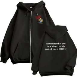 Funny Blame John Meme Zipper Hoodie Shedletsky Forsaken Fashion Autumn/Winter Sweatshirt Men Women Casual Oversized Coats Hoody