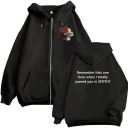 Funny Blame John Meme Zipper Hoodie Shedletsky Forsaken Fashion Autumn/Winter Sweatshirt Men Women Casual Oversized Coats Hoody