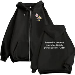 Funny Blame John Meme Zipper Hoodie Shedletsky Forsaken Fashion Autumn/Winter Sweatshirt Men Women Casual Oversized Coats Hoody