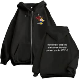 Funny Blame John Meme Zipper Hoodie Shedletsky Forsaken Fashion Autumn/Winter Sweatshirt Men Women Casual Oversized Coats Hoody