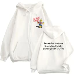 Funny Blame John Meme Zipper Hoodie Shedletsky Forsaken Fashion Autumn/Winter Sweatshirt Men Women Casual Oversized Coats Hoody
