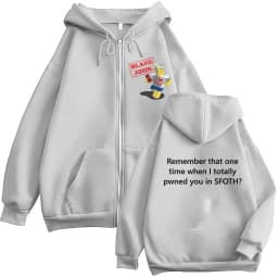 Funny Blame John Meme Zipper Hoodie Shedletsky Forsaken Fashion Autumn/Winter Sweatshirt Men Women Casual Oversized Coats Hoody