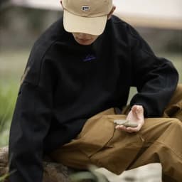 TFETTERS Brand Suede Sweatshirts for Men 2026 New Autumn Winter Clothing Baggy Vintage Pullovers Couples O Neck Oversize Blouse