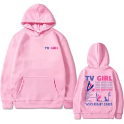 Best Famous TV Girl Who Really Cares Album Print Hoodie Unisex French Exit Hoodies Men Women Gothic Casual Oversized Sweatshirt