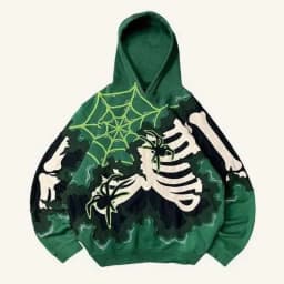Cotton New Rock Spider Soft Man Hoodies Skull Luxury Simple No Brand Cheap Sweat Shirt Tops Welcome Deal In Sweatshirts for Men