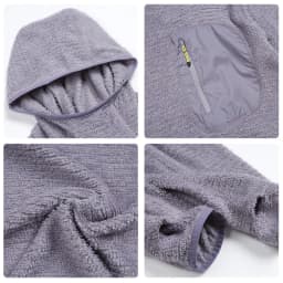 Thermolite® All Season 190g Ultra-light Breathable Thermal Hoodie, Urban Outdoor Techwear Mid-layer with Thumbholes & Zip Pocket