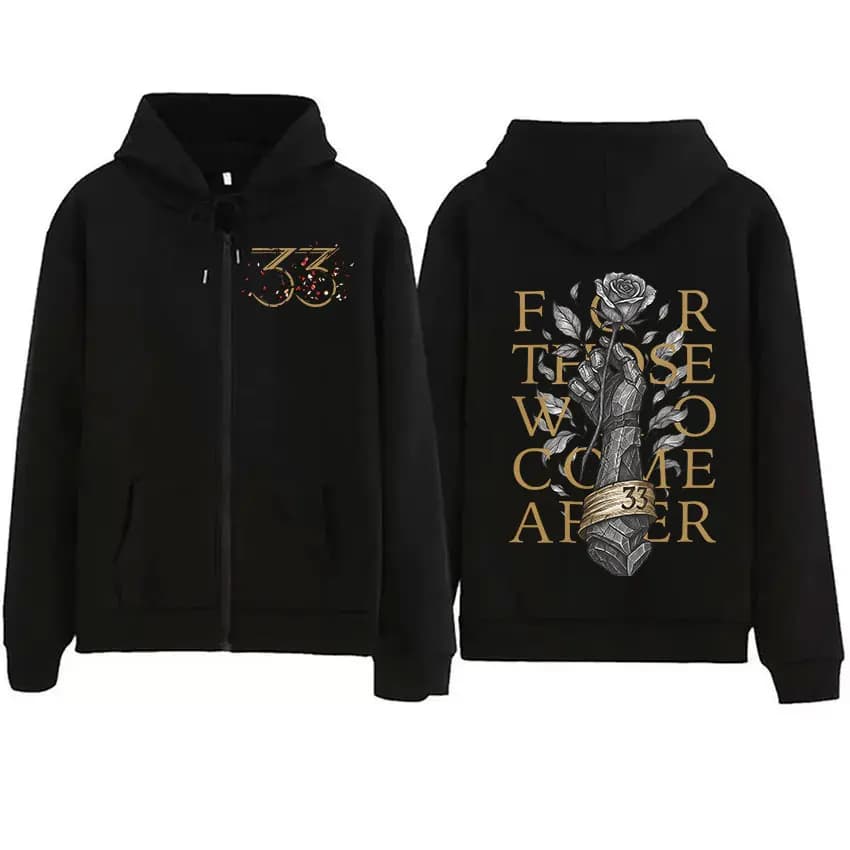For Those Who Come After Zip Up Hoodie Clair Obscur Expedition 33 Game Fans Men Women Sweatshirt Vintage Oversized Coats Hoodies