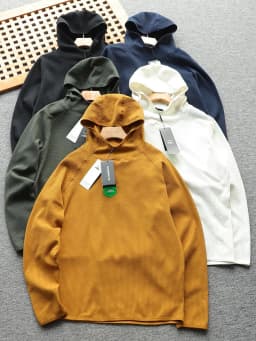 Afashion Outdoor Unisex Hooded Lightweight Hoodie Long Sleeve Casual Loose Overhead Quality Excellent Polyester Fiber Breath