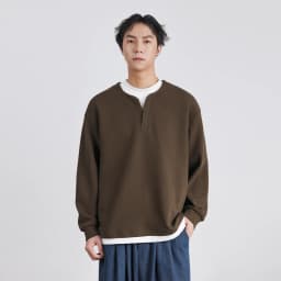 Autumn New Fashion High-end Fake Two-piece Sweatshirt Men's Loose Trendy Pullover Casual Bottoming Shirt Long-sleeved Top Men