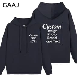 High Quality Custom Hoodie Cotton Sweatshirt Print Embroidery Brand Logo Text Photo Design Men Women Famliy Team Clothing 300g