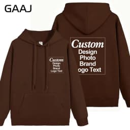 High Quality Custom Hoodie Cotton Sweatshirt Print Embroidery Brand Logo Text Photo Design Men Women Famliy Team Clothing 300g