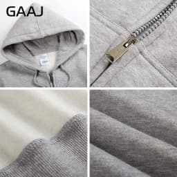Top Quality Custom Cotton Zipper Hoodie Print Photo Text Brand Logo Men Womens Thick Fleece Autumn Winter Warm Sweatshirt 350gsm