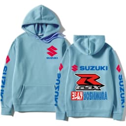 Suzuki Logo Motorcycle Racing Team Men Hoodie 2026 New Fashion Women Sweatshirt Spring Autumn Sports Couple Pullover Tops